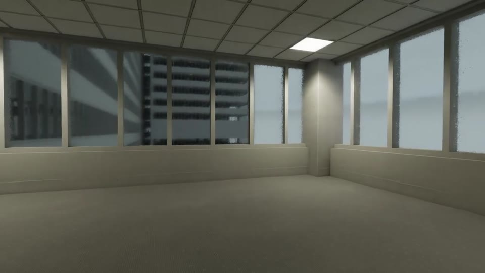 Backrooms: Escape Together Level 4 Abandoned Office office hallway overview
