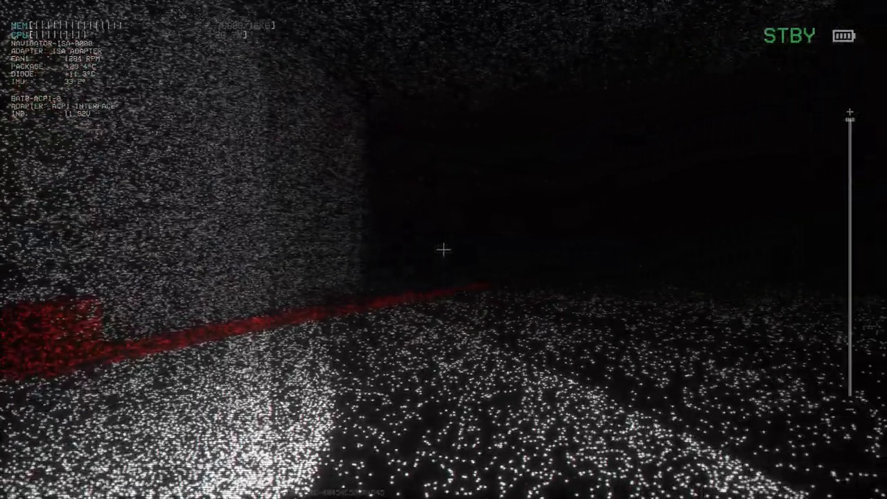 Backrooms Escape Together Level 6 Lights Out red cable LIDAR overview