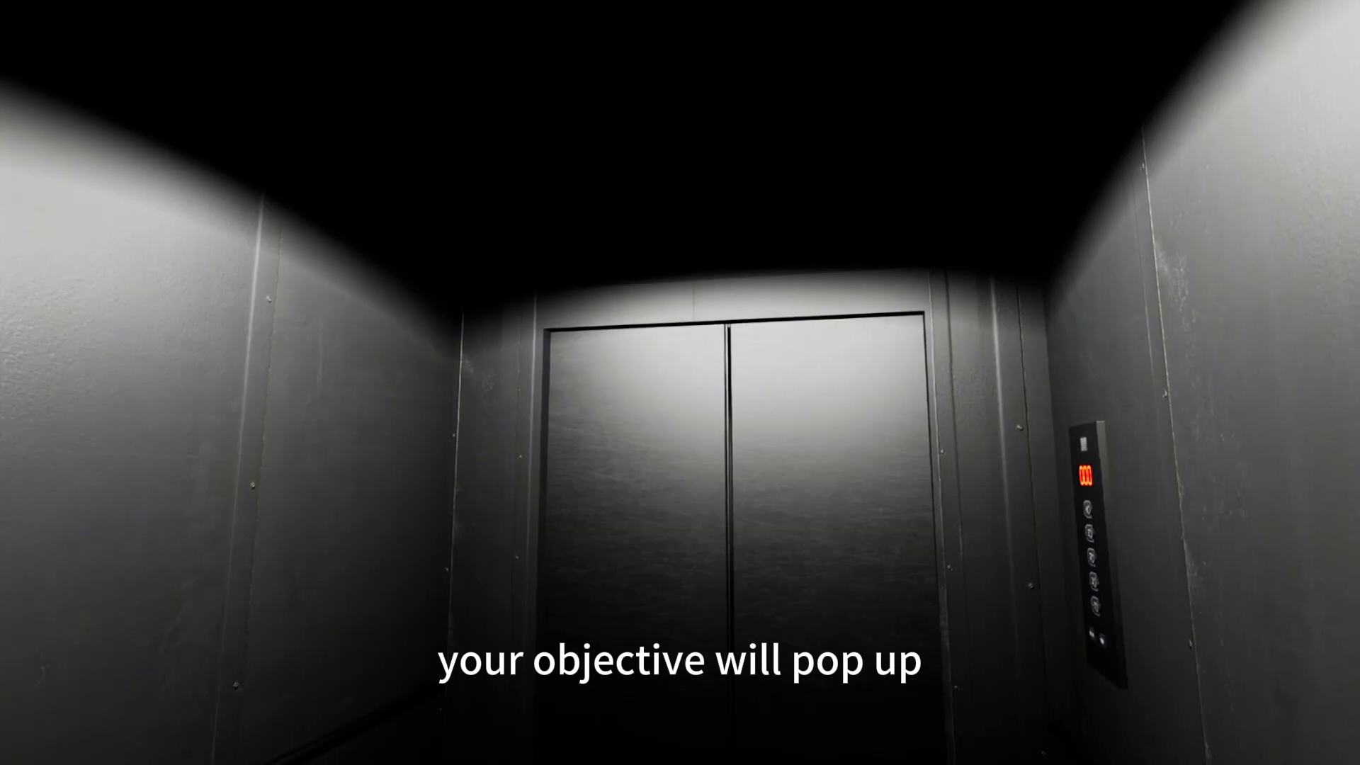 Backrooms Escape Together Level 0 elevator start